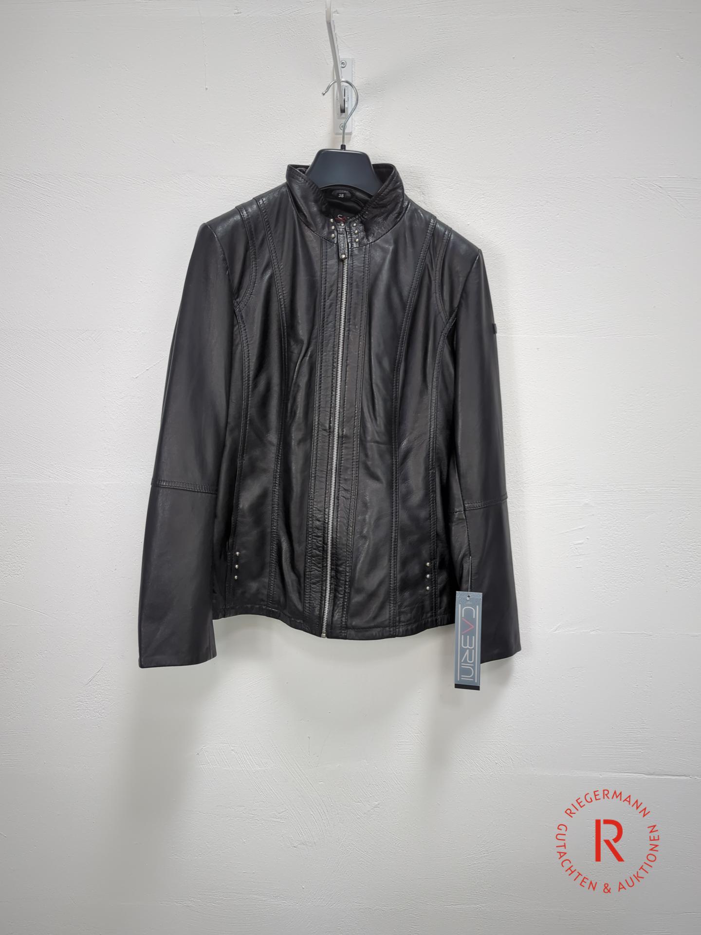 DAMEN LEDERJACKE GRÖSSE 38
